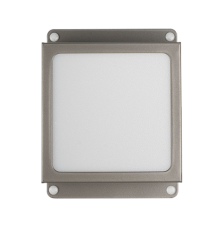 Светильник светодиодный для грильято PPL 089/G OPAL  9W 3000K GREY IP40 "Грильято" 100*100мм "Домино"  .5068988  Jazzway