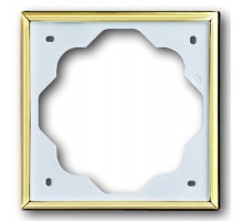 Рамка 1-постовая, серия impuls, цвет золото  1754-0-4507   2CKA001754A4507  ABB