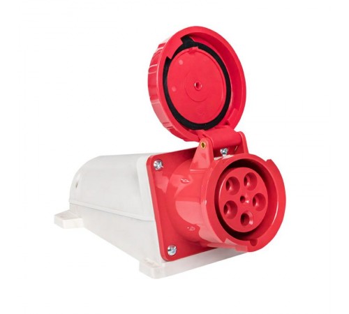 Розетка стационарная наружная 145 3Р+РЕ+N 125А 380В IP67 EKF PROxima  ps-145-125-380  EKF