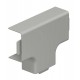 Крышка T-образной секции кабельного канала WDK 15x30 мм (ПВХ,серый) (WDK HT15030GR)  6158463  OBO Bettermann