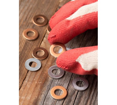 Шайба алюмомедная ШАМ 17/8,5 EKF PROxima  sham-17-8,5  EKF