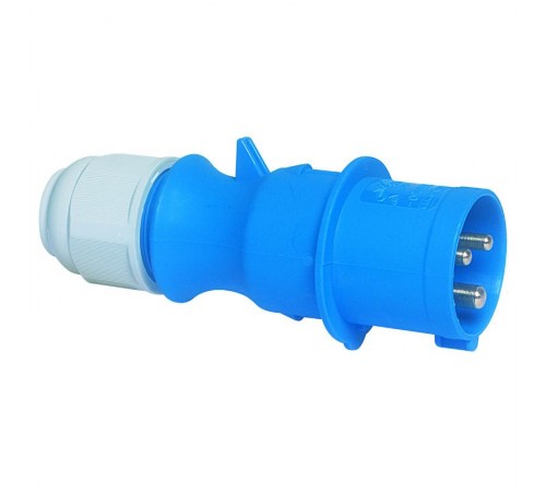 Вилка кабельная 16А 3р(2Р+Е) 230В 6h IP44 21001-TLS I 21001-TLS-Bals I Bals