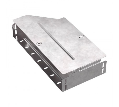 Переходник правый с крышкой Стандарт 400х300х80   PR16.0716  Промрукав