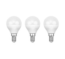 Лампа светодиодная Шарик (GL) 11.5 Вт E14 1093 Лм 4000 K нейтральный свет (3 шт./уп.)  604-042-3  Rexant