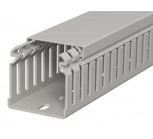 Распределительный кабельный канал LKV 50x50x2000 мм (ПВХ,серый) (LKV 50050)  6178314  OBO Bettermann
