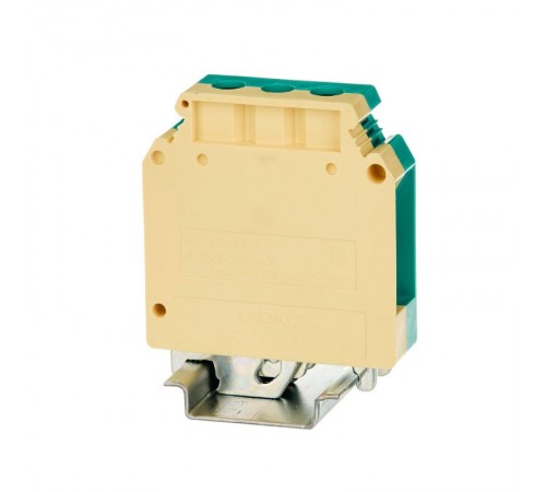 Клемма заземления винтовой зажим 2 точки подключения 35кв.мм  KRUSLG-35N  DKC