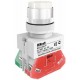 Выкл. кноп. ABLFP 22 мм Цвет:БЕЛЫЙ 220В ВK-22   25017DEK  DEKraft