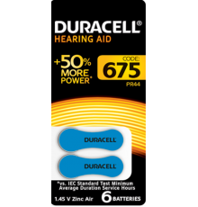 Батарейки Duracell ZA675-6BL  Б0039182  Duracell