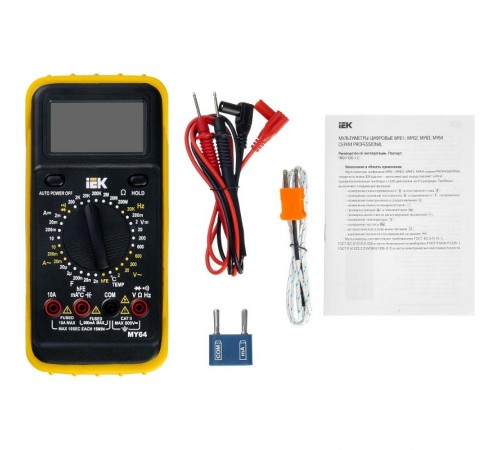 Мультиметр цифровой  Professional MY64   TMD-5S-064  IEK