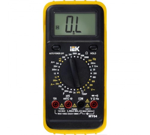 Мультиметр цифровой  Professional MY64   TMD-5S-064  IEK