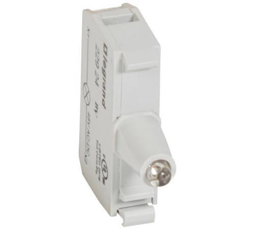 Блок подсветки для индикаторных кнопок и диффузоров - Osmoz - для комплектации - под винт - 48В~/= - жёлтый  022924  Legrand