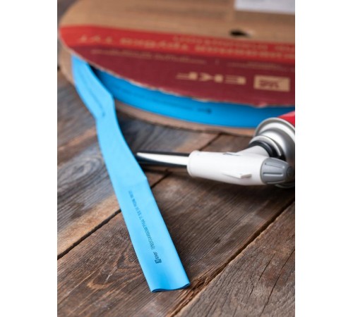 Термоусаживаемая трубка ТУТ нг 20/10 синяя EKF PROxima  tut-20-g  EKF