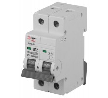 Автоматический выключатель  PRO VA63-2P32B4.5 ВА47-63 2P 32А кривая B 4,5кА   Б0059382  ЭРА