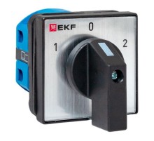 Переключатель кулачковый ПК-1-41 25А 1P "1-0-2" IP65  pk-1-41-25-65  EKF