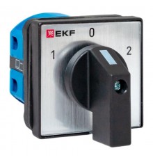 Переключатель кулачковый ПК-1-41 25А 1P "1-0-2" IP65  pk-1-41-25-65  EKF