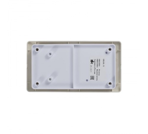 Glossa Бежевый Блок: Розетка и 2-кл. Выключатель  GSL000272  SE