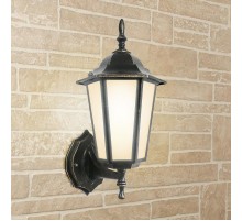 Светильник садово-парковый настенный 1004U черное золото (GL 1004U)  a035741  Elektrostandard