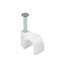 Скоба крепежная круглая (7мм.) (50шт.) EKF PROxima  plcn-sr-7  EKF