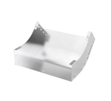 Угол вертикальный внутренний 45 градусов 80х75, 0,8 мм, AISI 304 в компл. с крепеж. элемент и соединит пластин,необходим для монтажа  ISKL807KC  DKC