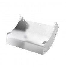 Угол вертикальный внутренний 45 градусов 80х75, 0,8 мм, AISI 304 в компл. с крепеж. элемент и соединит пластин,необходим для монтажа  ISKL807KC  DKC