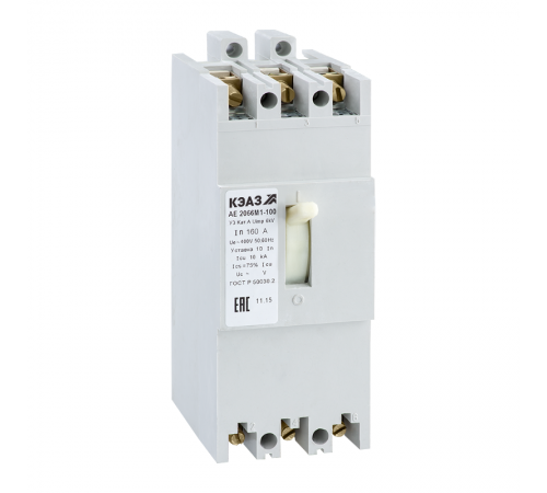 Выключатель автоматический АЕ2066М1-400-160А-5Iн-400AC-У3  104562  КЭАЗ