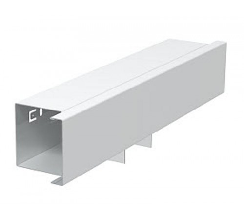 T-образная секция с крышкой для кабельного канала LKM 80x80 мм (сталь,белый) (LKM T80080RW)  6248450  OBO Bettermann