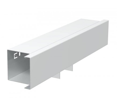 T-образная секция с крышкой для кабельного канала LKM 60x60 мм (сталь,белый) (LKM T60060RW)  6249671  OBO Bettermann