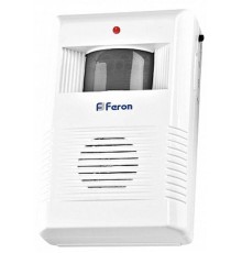 005-B звонок с датчиком движения 2 режима оповещения 3*1.5V/AA, громкоcть 85dB, белый,серый  23690  FERON