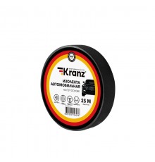 Изолента автомобильная KRANZ полиэстер, 0.17х19 мм, 25 м KR-09-2916  Kranz
