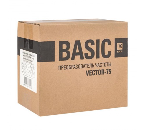 Преобразователь частоты без торм. модуля 2,2 кВт 3х400В VECTOR-80 EKF  VT80-2R2-3  EKF