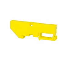 Изолятор на DIN-рейку желтый EKF PROxima  ak-1-4-y  EKF