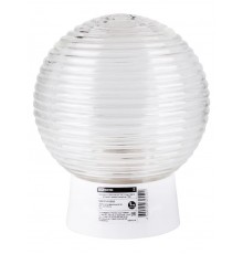 Светильник под лампу НББ 64-60-025 УХЛ4 60Вт E27 IP21 шар стекло "Кольца"/прямое основание  SQ0314-0005  TDM