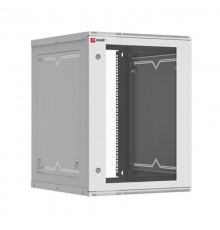 Шкаф телекоммуникационный настенный разборный 15U (600х650) дверь стекло, Astra A серия EKF Basic  ITB15G650D  EKF