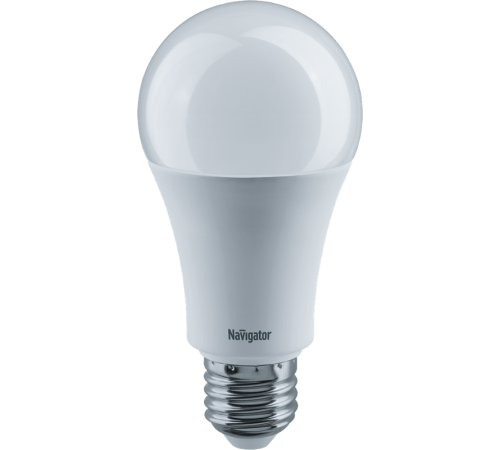 Лампа светодиодная LED 15Вт Е27 230В 6500К NLL-A70-15-230-6.5K-E27 грушевидная матовая  61239  Navigator
