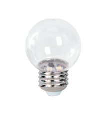 Лампа светодиодная PLED- ECO- G45 3w E27 2700K CLEAR   .5058279  Jazzway