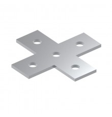 Пластина Х-образная 5 отверстий  PR08.33147  Промрукав