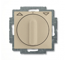 ABB Basic 55 Шампань Выключатель жалюзийный поворотный без фиксации  1101-0-0927   2CKA001101A0927  ABB