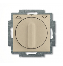 ABB Basic 55 Шампань Выключатель жалюзийный поворотный без фиксации  1101-0-0927   2CKA001101A0927  ABB