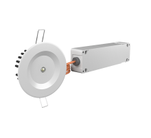 Световой указатель аварийного освещения светодиодный BS-ARUNA-10-L3-ELON 3Вт IP65 встраиваемый централизованный  a16986  Белый свет