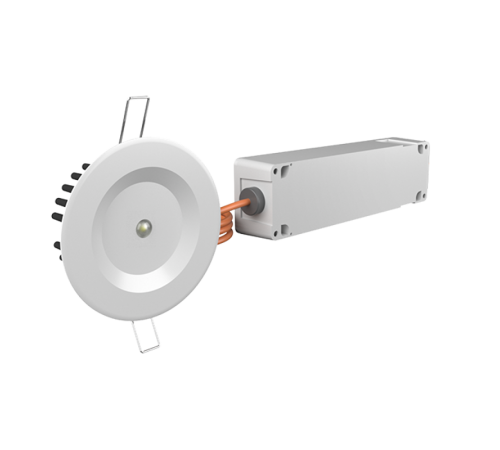 Световой указатель аварийного освещения светодиодный BS-ARUNA-10-L3-ELON 3Вт IP65 встраиваемый централизованный  a16986  Белый свет