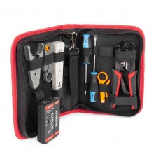 Набор для работ с сетевым кабелем LAN-8 серия ПРОФИ  90348  КВТ