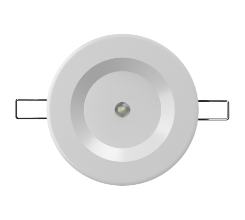 Световой указатель аварийного освещения светодиодный BS-ARUNA-10-L3-ELON 3Вт IP65 встраиваемый централизованный  a16986  Белый свет