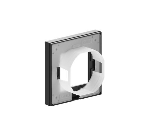 1 - местная рамка, IP44, чёрная, пластик Эпика EKF  UP1-FPB-01-44  EKF