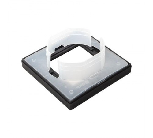 1 - местная рамка, IP44, чёрная, пластик Эпика EKF  UP1-FPB-01-44  EKF