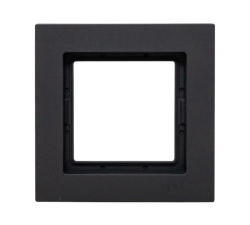 1 - местная рамка, IP44, чёрная, пластик Эпика EKF  UP1-FPB-01-44  EKF