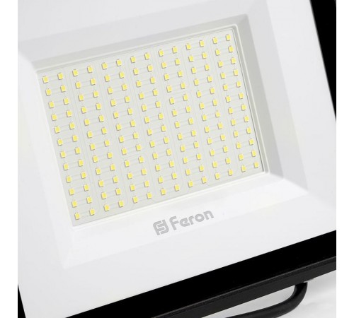 Прожектор светодиодный 2835 SMD 150W 4000K IP65  AC230V/50Hz, черный, LL-923  48109  FERON