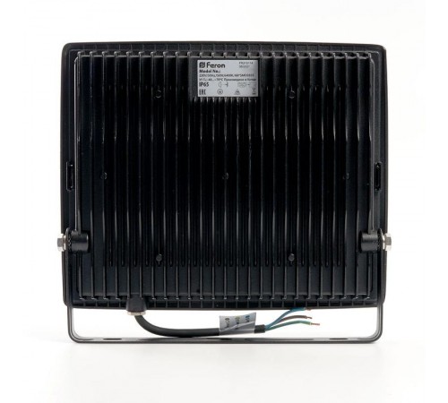 Прожектор светодиодный 2835 SMD 150W 4000K IP65  AC230V/50Hz, черный, LL-923  48109  FERON