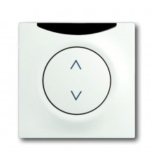 ИК-приёмник с маркировкой I/O для 6401 U-10x, 6402 U, серия impuls, цвет альпийский белый бархат  6020-0-1408   2CKA006020A1408  ABB