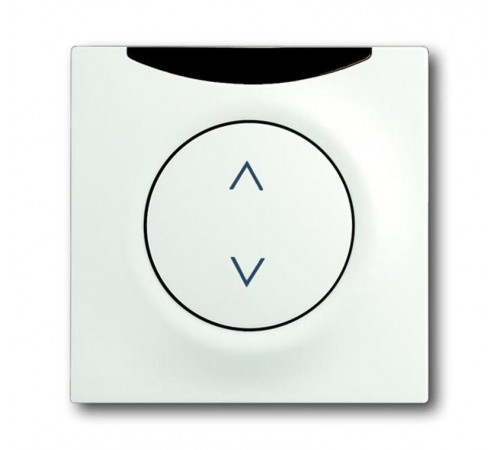 ИК-приёмник с маркировкой I/O для 6401 U-10x, 6402 U, серия impuls, цвет альпийский белый бархат  6020-0-1408   2CKA006020A1408  ABB