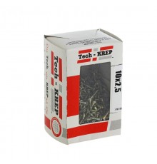 Саморезы универсальные 10х2,5 мм (500 шт) желтые - коробка с окном ( 0,129 кг)  102218  Tech-KREP